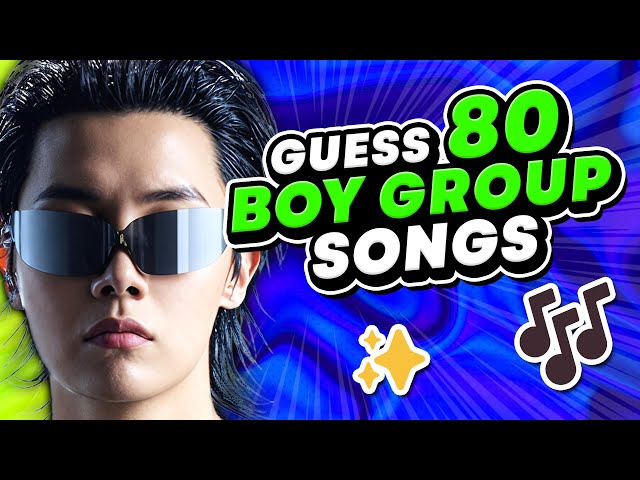GUESS 80 KPOP BOY GROUP SONGS 🤯 | KPOP QUIZ