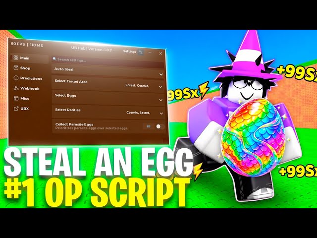 Steal An Egg Script — AUTO FARM, INSTANT STEAL, THE RIFT, AUTO BOSS, TP STEAL & MORE! (NO KEY)