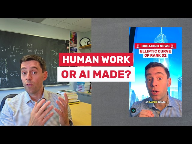 Human math or AI made?
