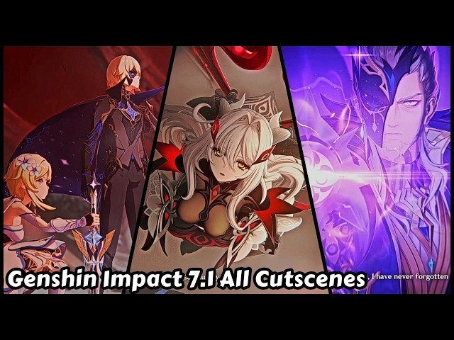 Genshin Impact 7.1 Snezhnaya All Cutscenes in A Rekviem for the Underworld Ending Cutscene