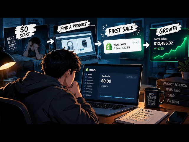POV: You Start Dropshipping With $0 — 10 Levels From 0 Sales to Success
