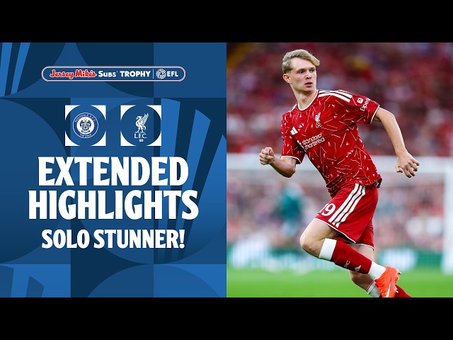 WHAT A GAME! | Rochdale v Liverpool U21 Extended Highlights