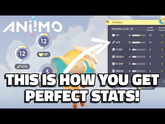 How to Get STRONG Animos in ANIIMO – Stats & Potential Explained