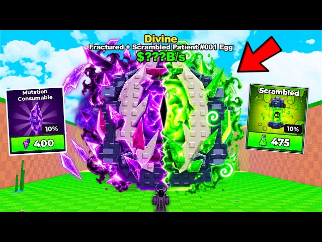 WORLDS FIRST SCRAMBLED + FRACTURED EXPERIMENT #001 in Steal an Egg!
