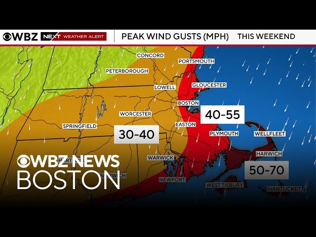 Latest forecast update on potential nor'easter coming to Boston