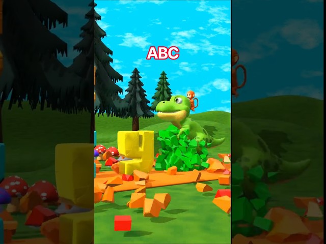 ABC Song ❤️💚❤️ OPQRSTUVWXYZ - Super Simple Songs
