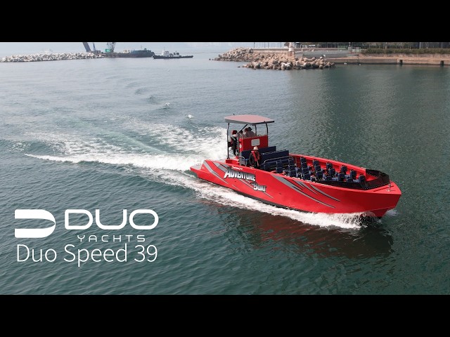A 33-passenger speedboat like never seen before in Korea | DUO SPEED 39