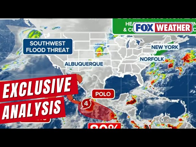 Powerful Nor’easter, Strengthening Tropical Systems Target Millions Into Weekend