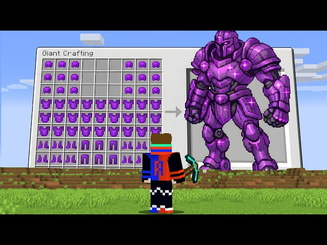 I Secretly Used GIANT Items in Minecraft