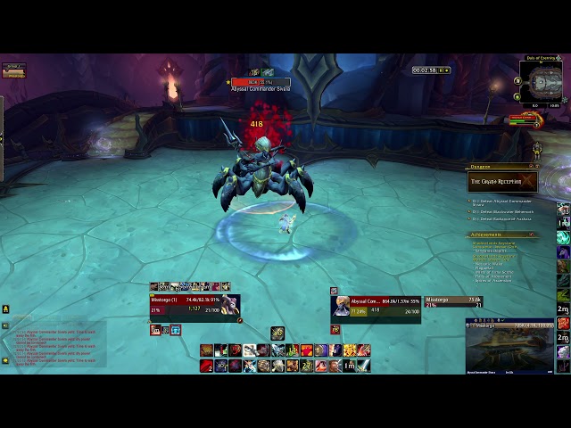 Level 60 Protection Warrior Solo: Abyssal Commander Sivara (LFR)