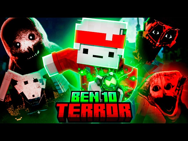 Virei o BEN 10 no MINECRAFT DE TERROR!!