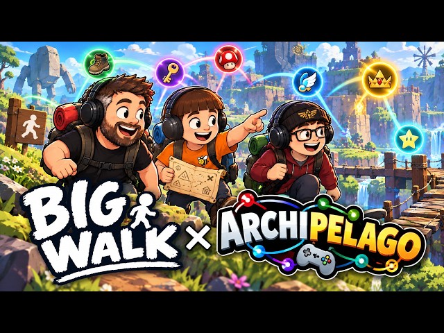 Big walk 2 player speedrun learning with Bishy!