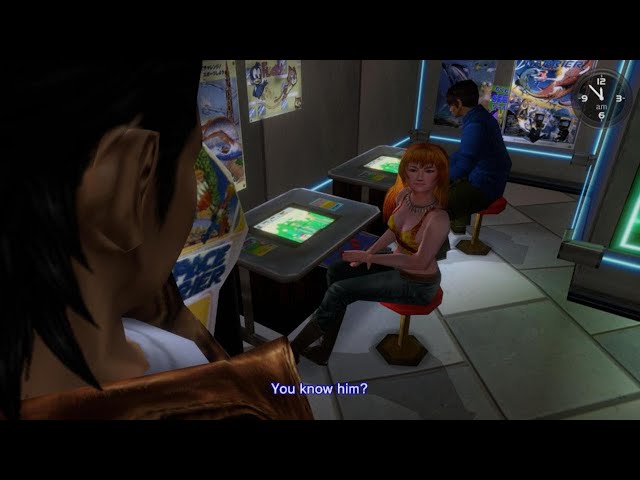 Shenmue II Ryo learns that Joy knows Master Chen and Guizhang