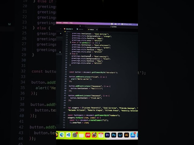 Javascript- self
