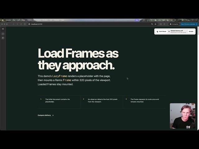 Lazy Loading HTML in Remix