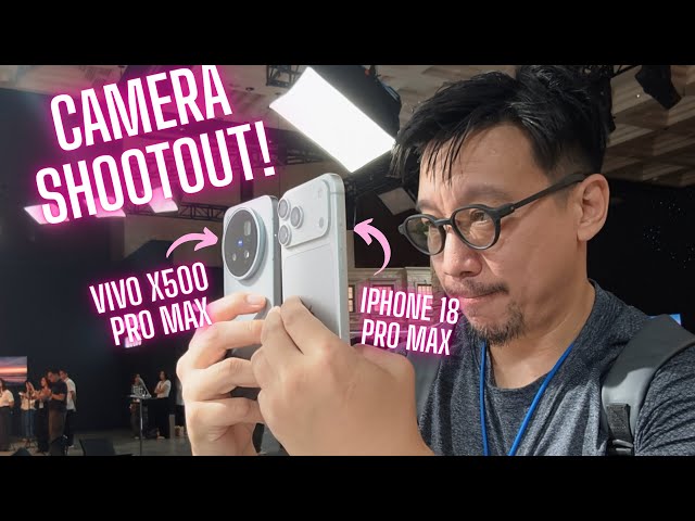 Vivo X500 Pro Max vs iPhone 18 Pro Max: Camera Shootout