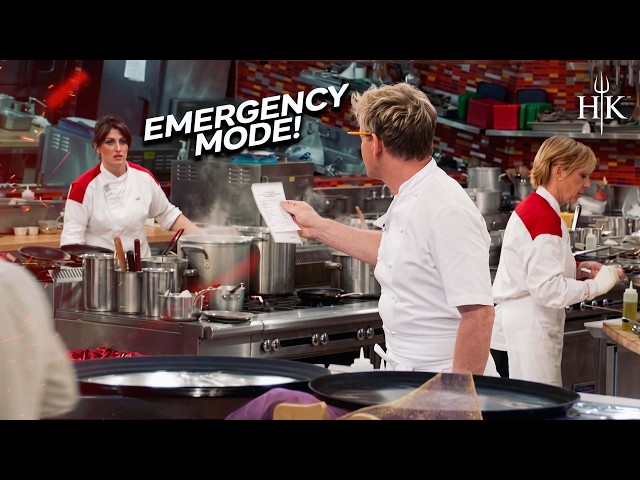 They Ran Out of Food 30 Minutes Into Dinner Service! | Hell's Kitchen USA