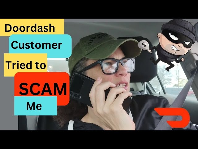 🔴Customer Tries To Scam Doordash Driver/ Doordash delivery 2024