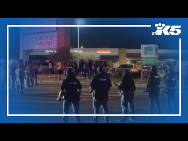 Protests erupt in Austin following ICE shooting