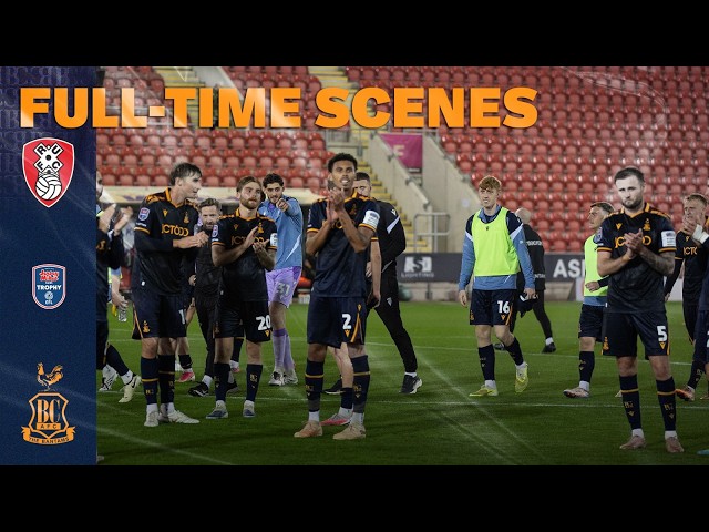 FULL-TIME SCENES: Rotherham United v Bradford City