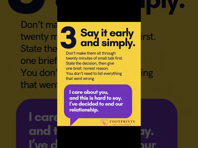 How to have the breakup conversation 💔
