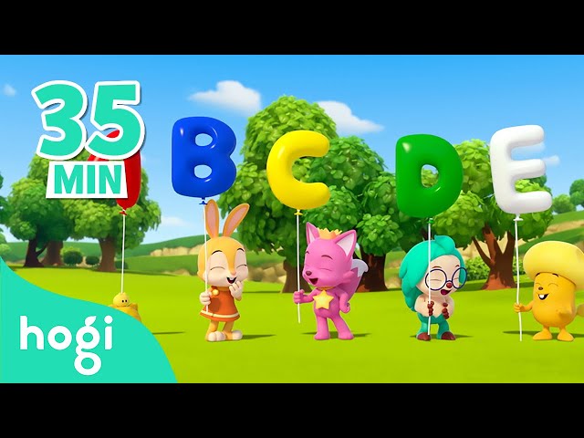 ABC Song with Balloons and More｜Learn ABC｜Nursery Rhymes｜Hogi Pinkfong
