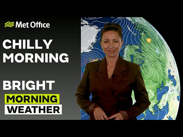 24/09/2026 - Cold start to the day - Morning Weather Forecast UK - Met Office Weather