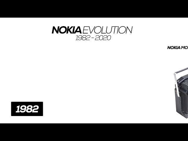 Nokia Mobile History 1982-2020 | Nokia Phone History | Nokia Evolution 1982-2020