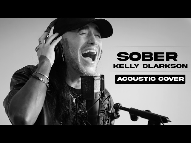 Sober - Kelly Clarkson (Acoustic Cover by Corvyx) | Original Key