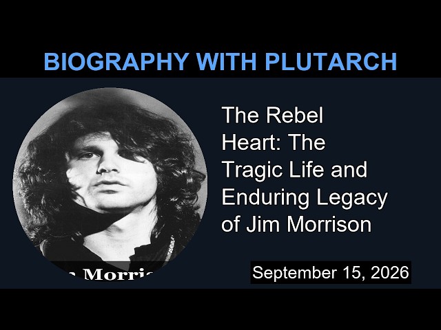 The Rebel Heart: The Tragic Life and Enduring Legacy of Jim Morrison | Biography With Plutarch