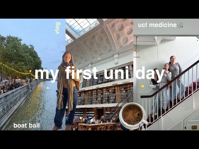 my first day studying medicine at uni | UCL edition 🩺