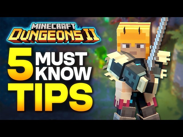 5 ESSENTIAL Tips for Minecraft Dungeons 2 You NEED to Know!