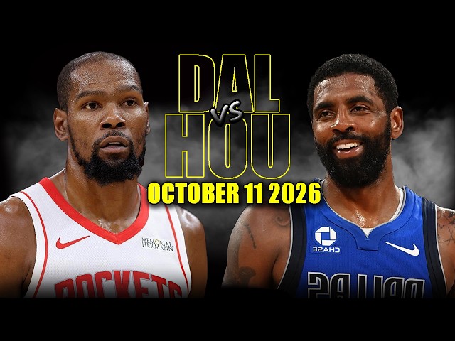 Houston Rockets vs Dallas Mavericks Full Game Highlights - October 11, 2026 | NBA Preseason