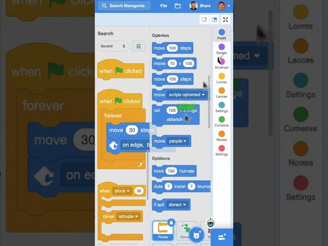 Build a Game in 60 Seconds! 🎮 No Coding Required | Scratch Pong Game Tutorial  #coding