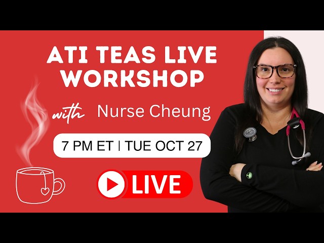 TEAS 7 Math Practice with Nurse Cheung ( PEMDAS, Conversion of Numbers )