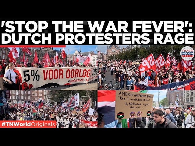 AMSTERDAM ERUPTS: Thousands Protest Conscription Plans, Reject Dutch Military Spending Hike