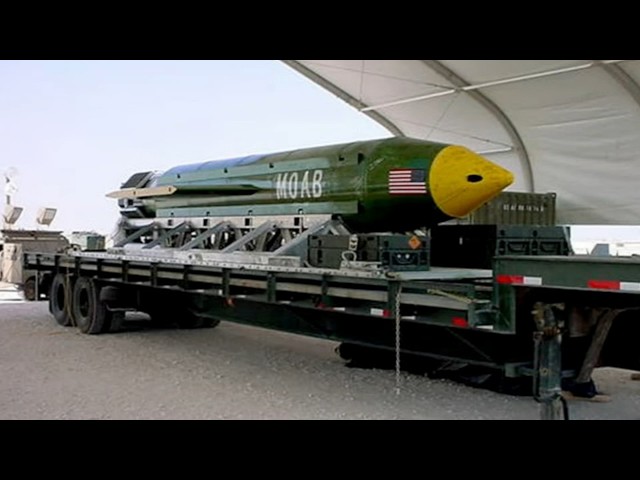 Trump considers using mother of all bombs on Iran, sources say
