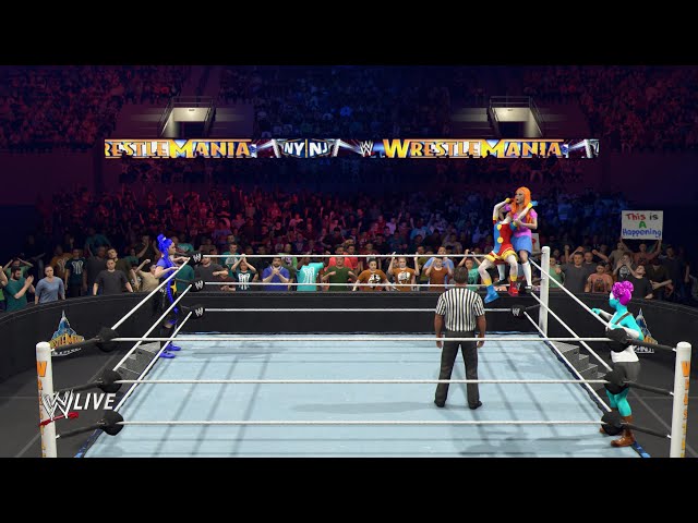 Rebellion gals vs Pomni and pibby, wrestlemania 29 decider round