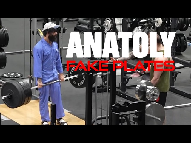 Anatoly Uses Fake Plates.