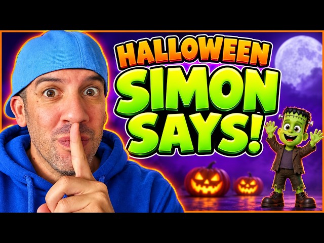 Halloween Simon Says! 🎃 Halloween Brain Break with Coach Corey