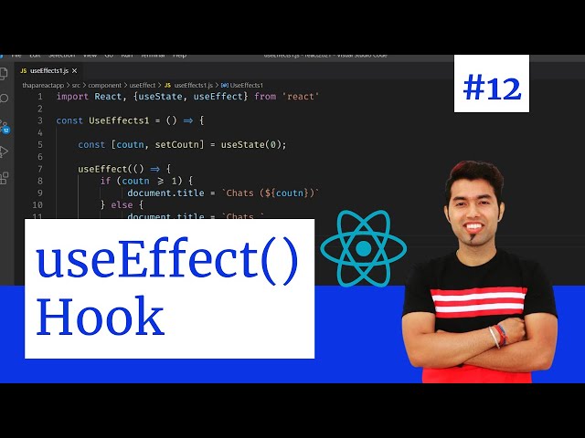 🔴 #12: React useEffect Hook in Hindi in 2021