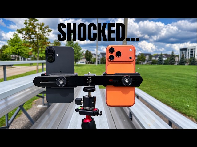 iPhone 17 Pro max vs iPhone 16 - Video Camera Comparison