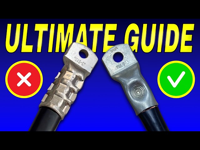 Cable Lugs: They Look Right. They're Not.