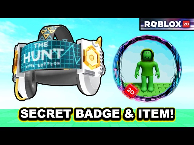 How To Get THE HUNTMASTER'S VISOR & SECRET BADGE (Grow a Garden) | The Hunt: Roblox 20 [EVENT]