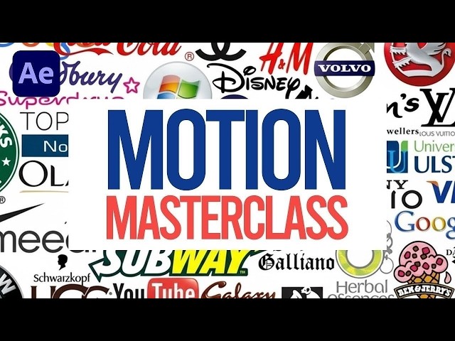 Motion Graphics Masterclass (6 Hours) – Complete After Effects Training for Beginners to Pros