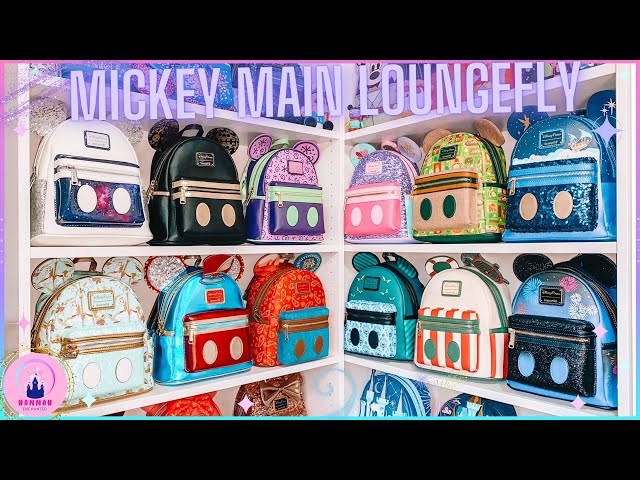 Mickey Mouse Main Attraction Loungefly Full ShopDisney Collection Review 2022 WDW50 Disney Parks 🏰