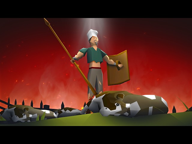 I Locked My Fresh Runescape Account in the Lumbridge Cow Farm #1