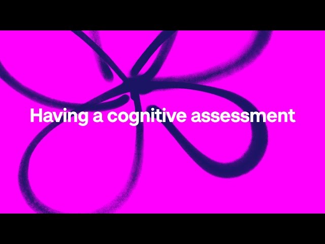 Having a cognitive assessment