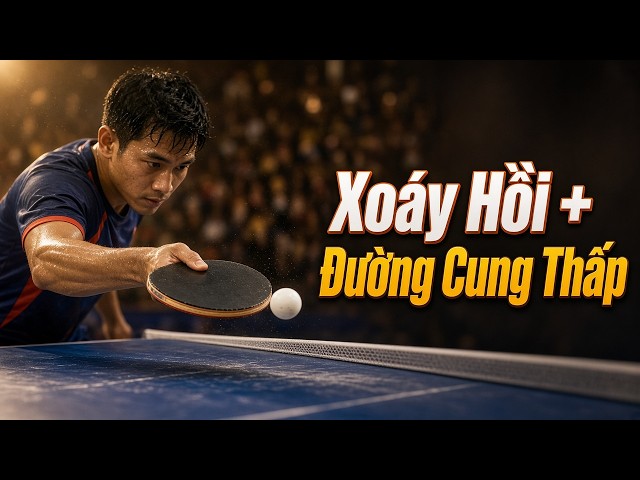 🏓 Heavy Short Backspin Serve: Reversal Spin & Lower Contact Point
