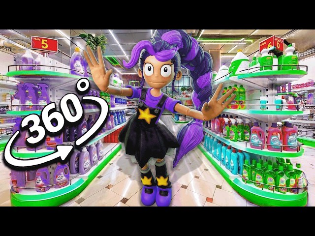 360° Poppy Playtime Chapter 5 Lily LoveBraids appear in the Supermarket! VR